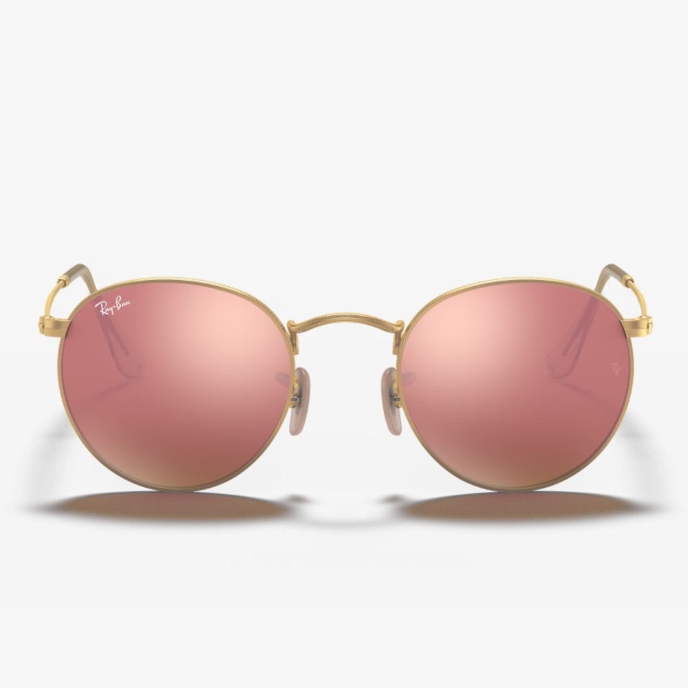 💗RAYBAN ROUND FLASH LENSES💗 - Picture 2 of 7